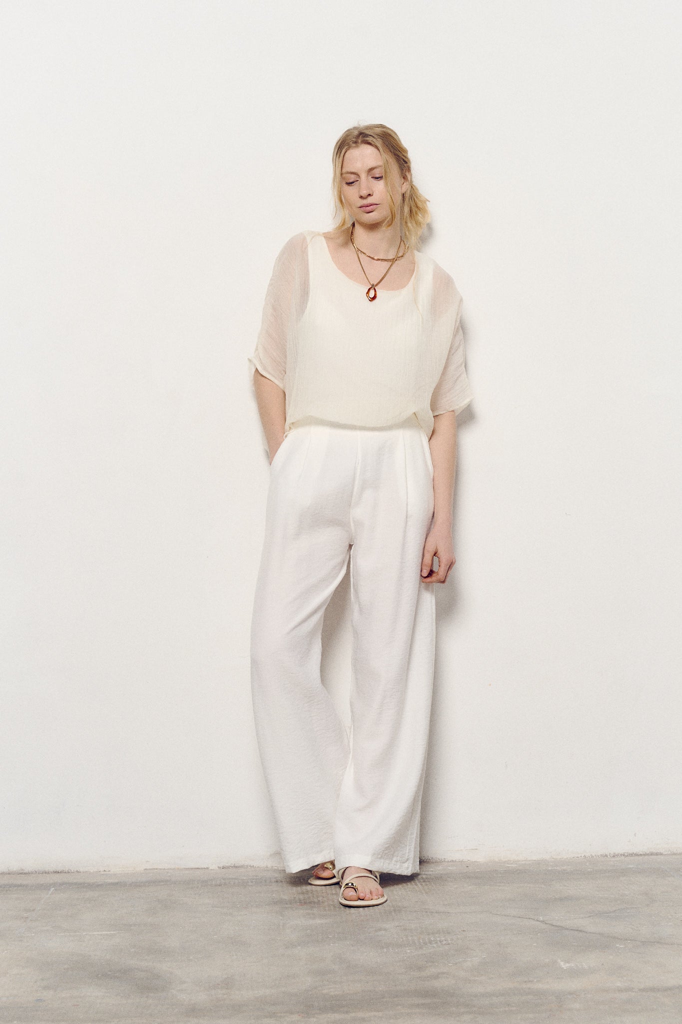 Blusa Sheer