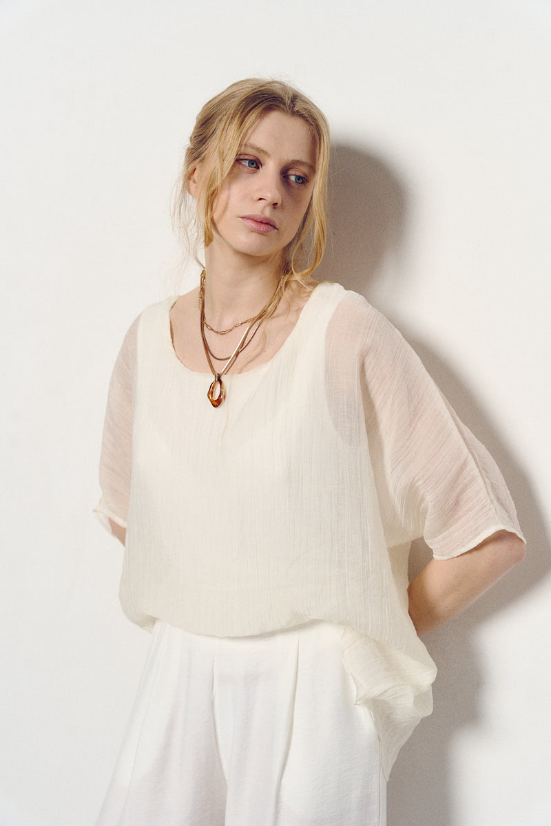 Blusa Sheer