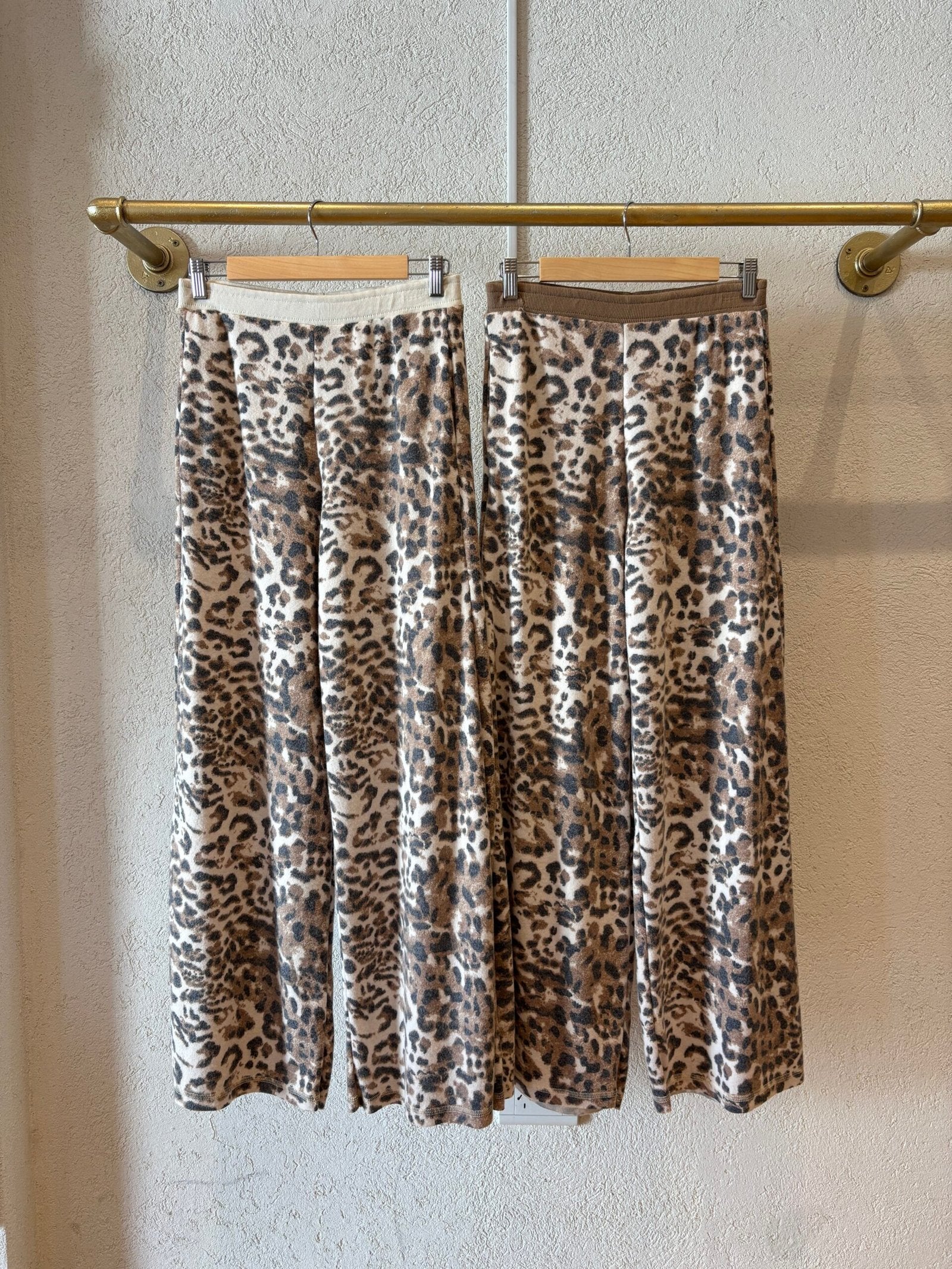 Pantalón bermuda animal print leopardo con tiro alto