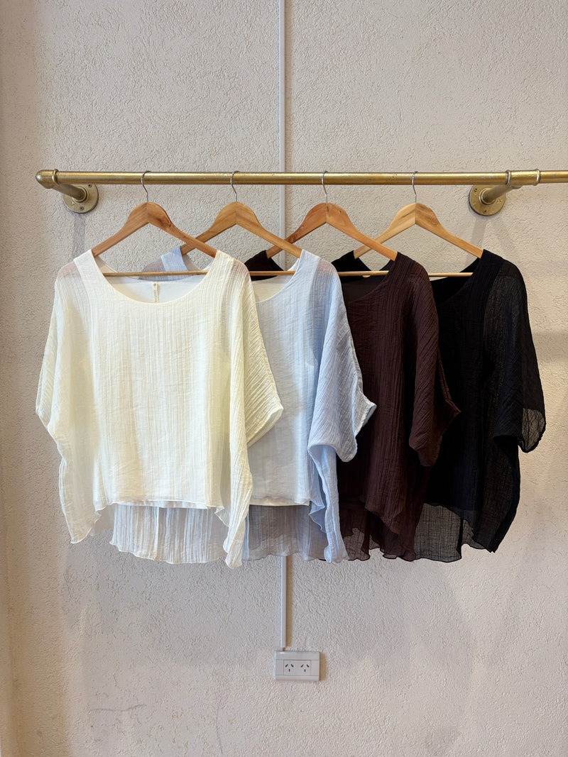 Blusa Sheer