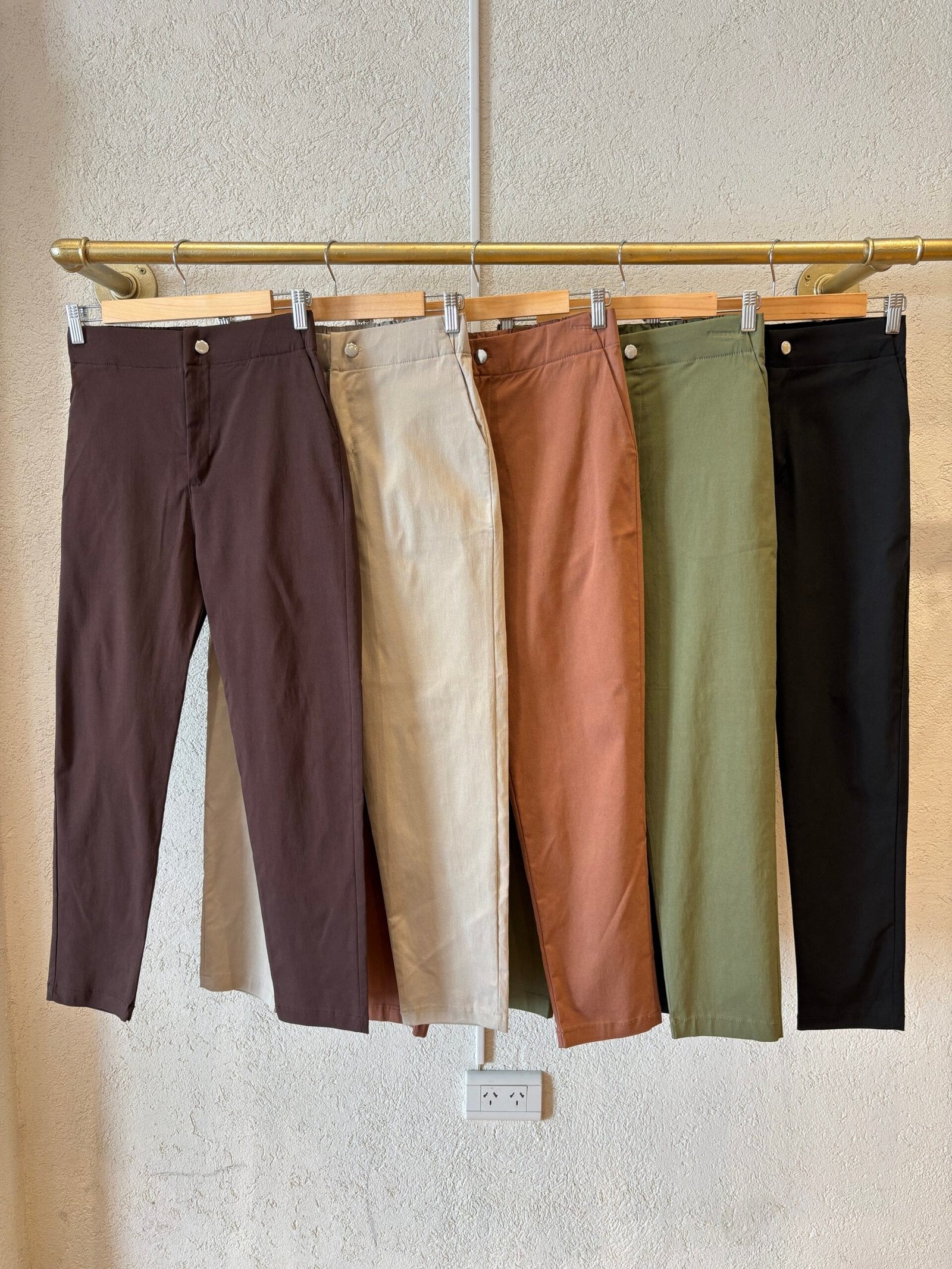 Pantalón Claudia de tiro alto en variados colores disponibles