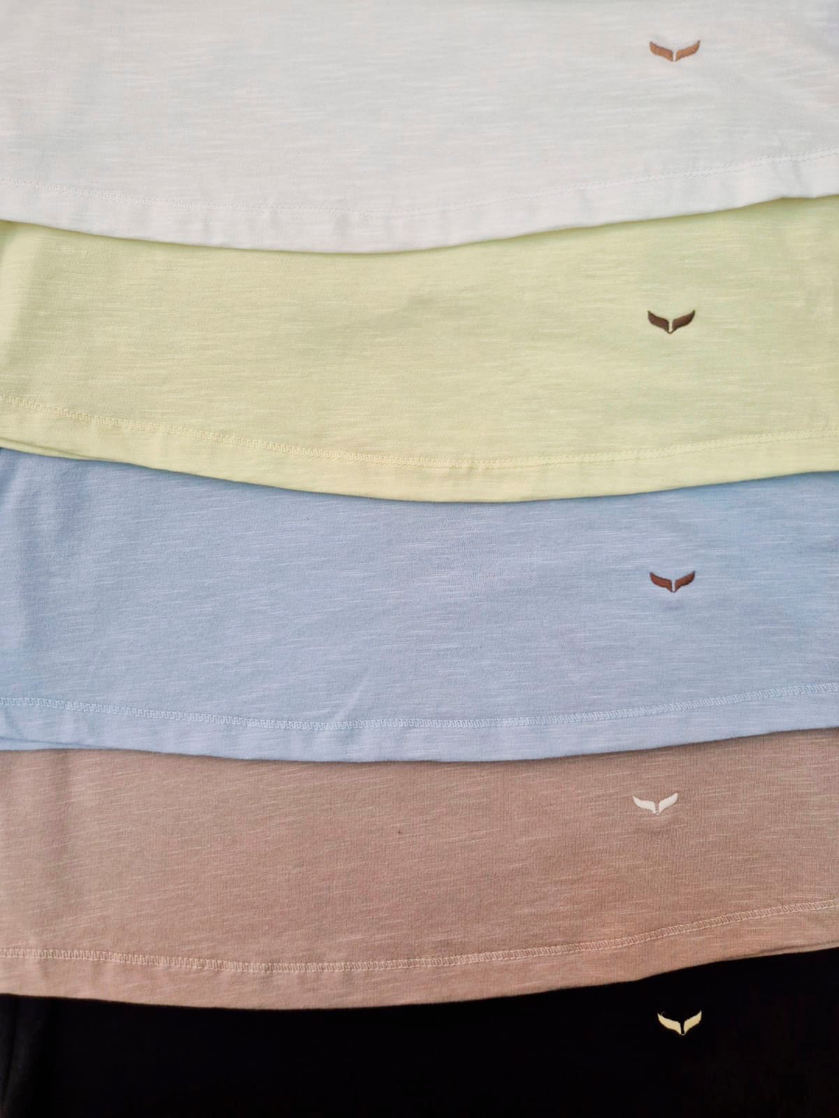 Musculosa Lidia de algodón en cinco colores variados