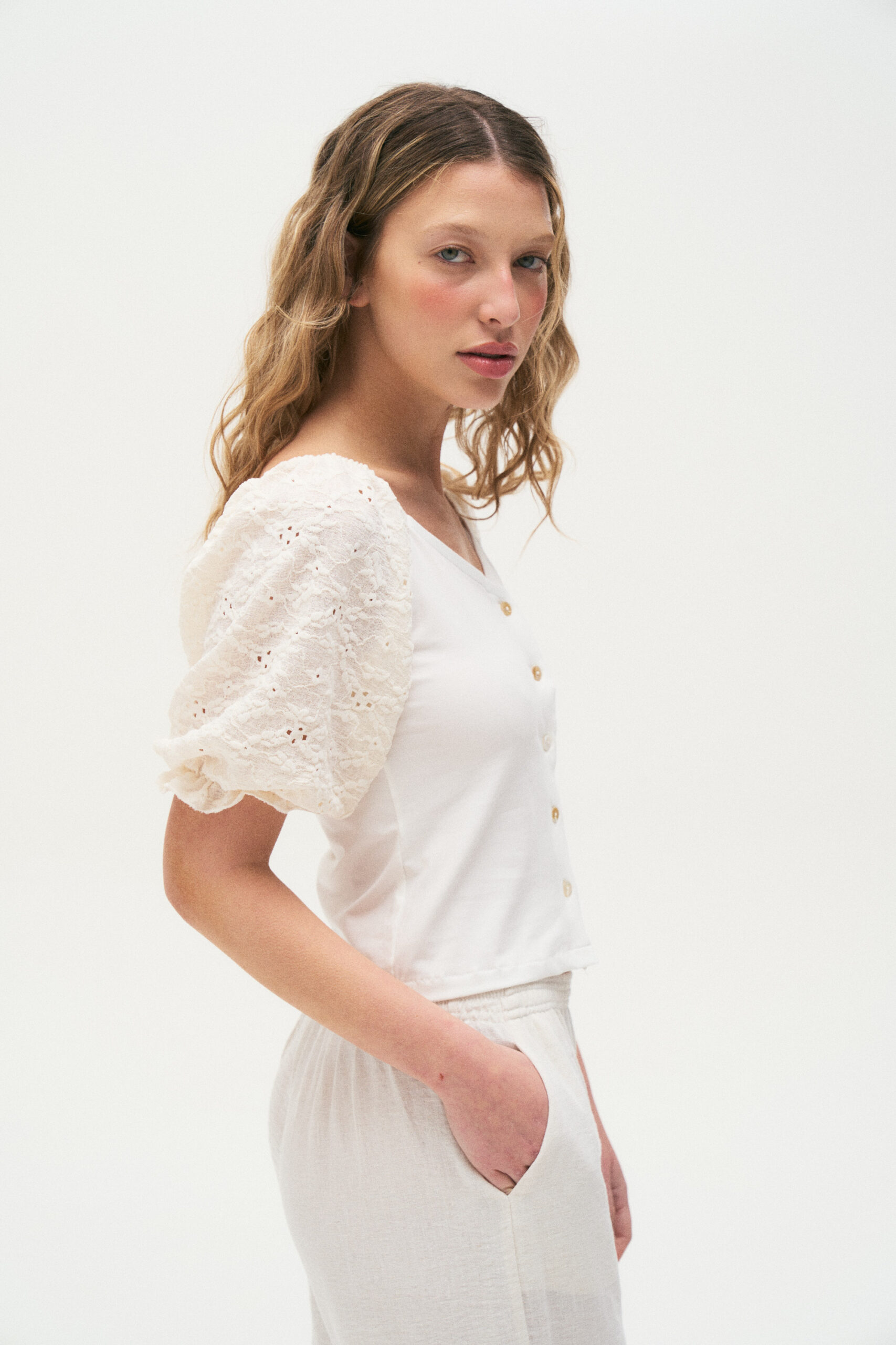 Blusa Blanca - Imagen 2
